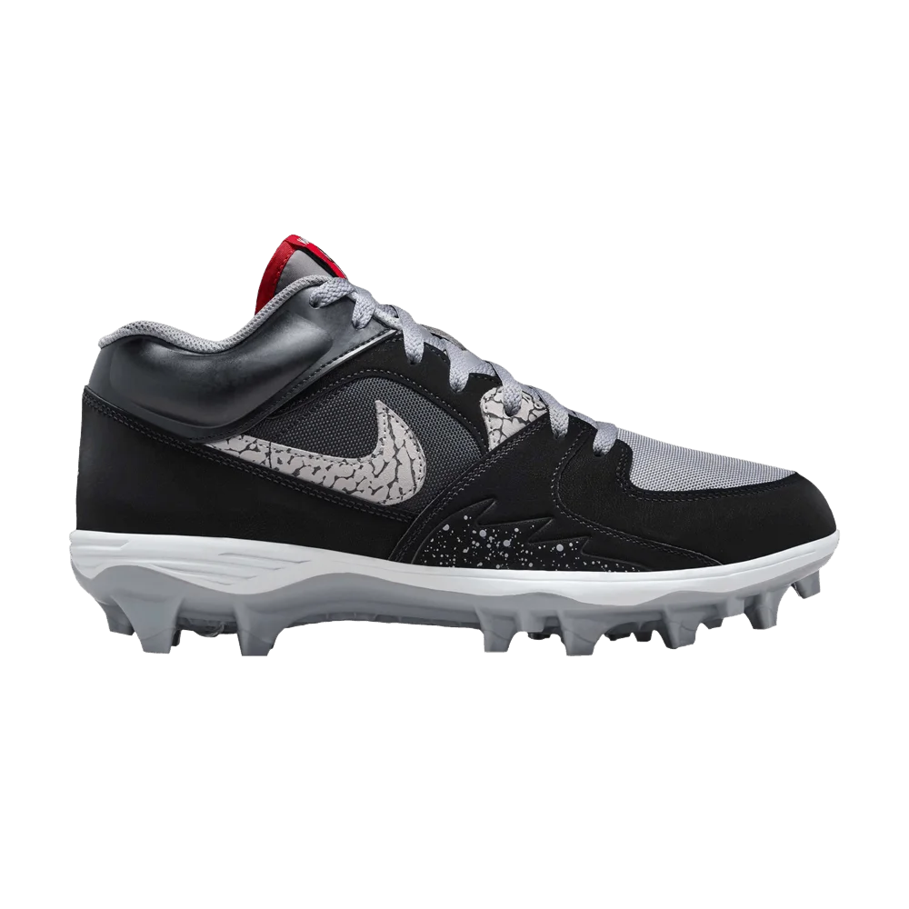 Кроссовки Air Jordan Stadium 90 Cleat 'Black Cement'