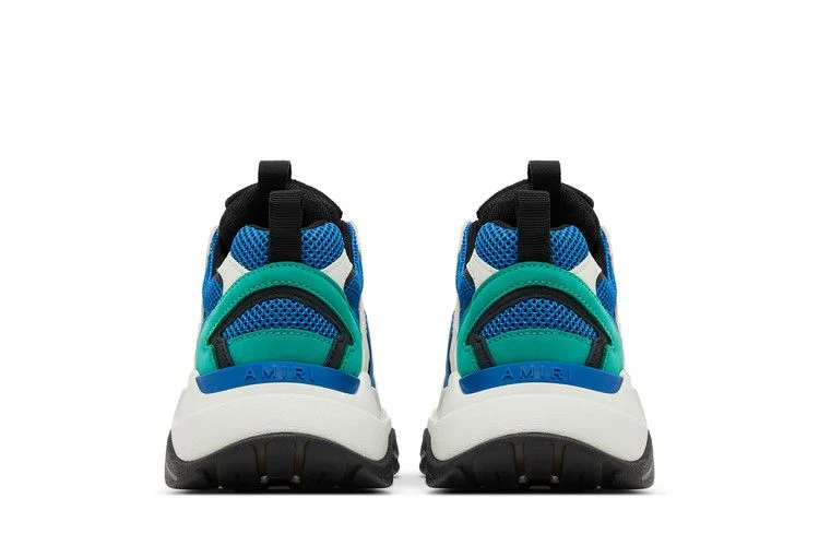 Кроссовки Amiri Bone Runner 'White Black Teal'