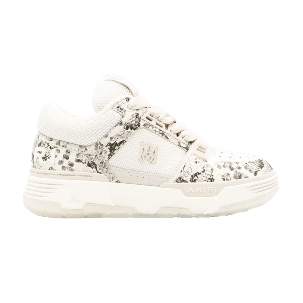 Кроссовки Amiri MA-1 'Snakeskin Alabaster'