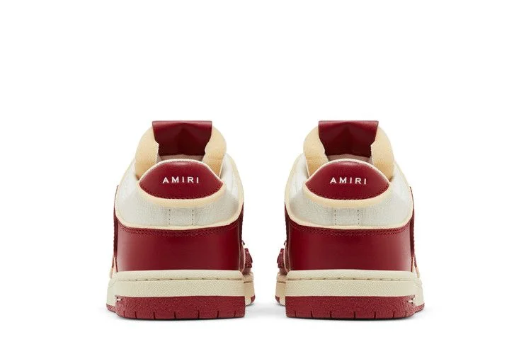 Кроссовки Amiri Skel Top Low 'Collegiate - Red White'