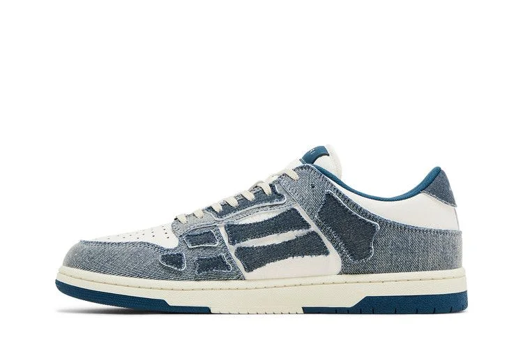 Кроссовки Amiri Skel Top Low 'Vintage Denim - Slate Blue'
