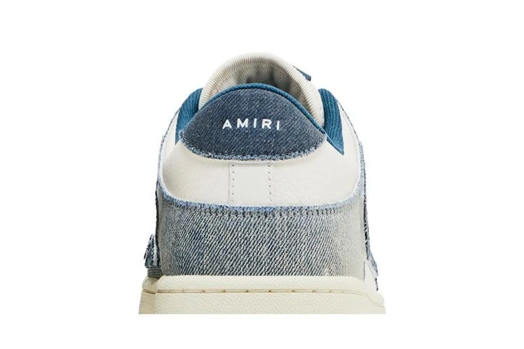 Кроссовки Amiri Skel Top Low 'Vintage Denim - Slate Blue'