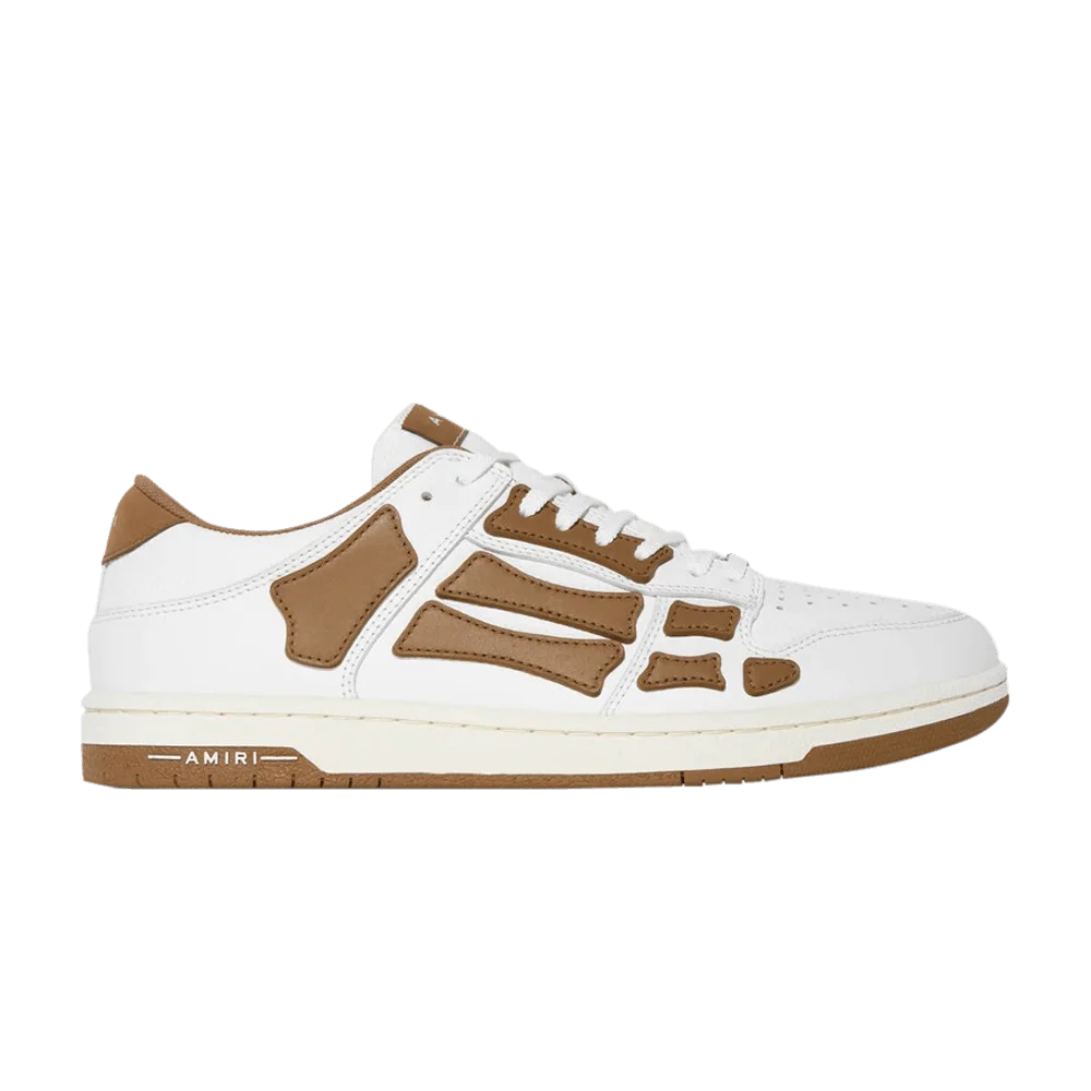 Кроссовки Amiri Skel Top Low 'White Brown'