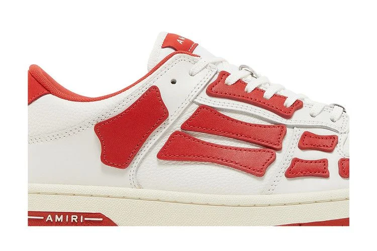 Кроссовки Amiri Skel Top Low 'White Red'