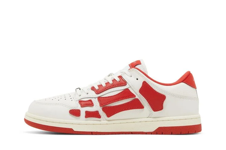 Кроссовки Amiri Skel Top Low 'White Red'