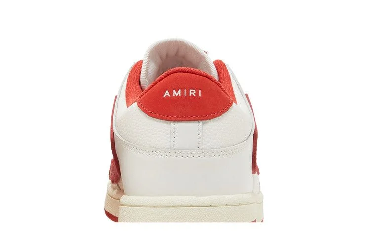 Кроссовки Amiri Skel Top Low 'White Red'