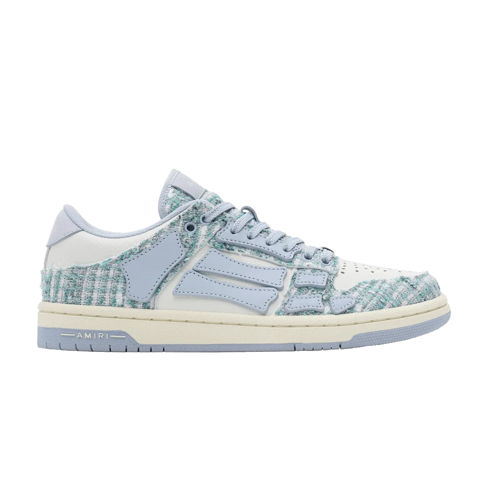 Кроссовки Amiri Wmns Boucle Skel Top Low 'Grey Blue'