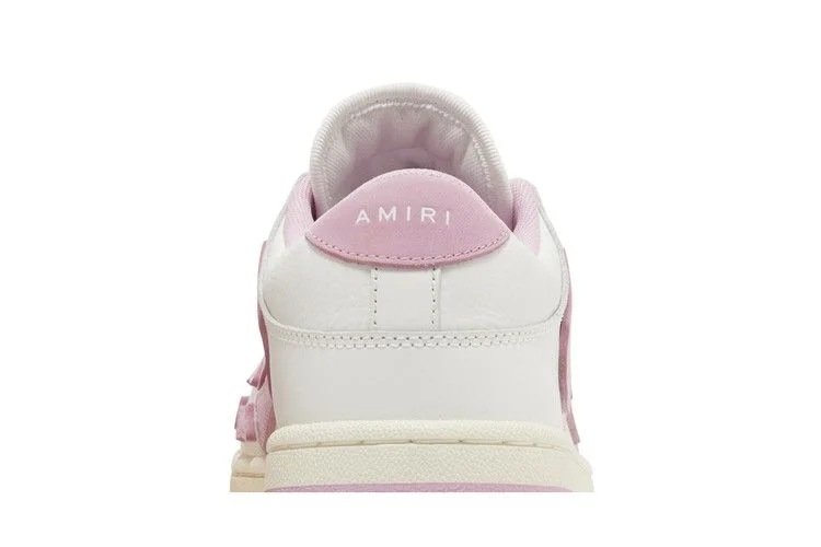 Кроссовки Amiri Wmns Skel Top Low 'White Pink'