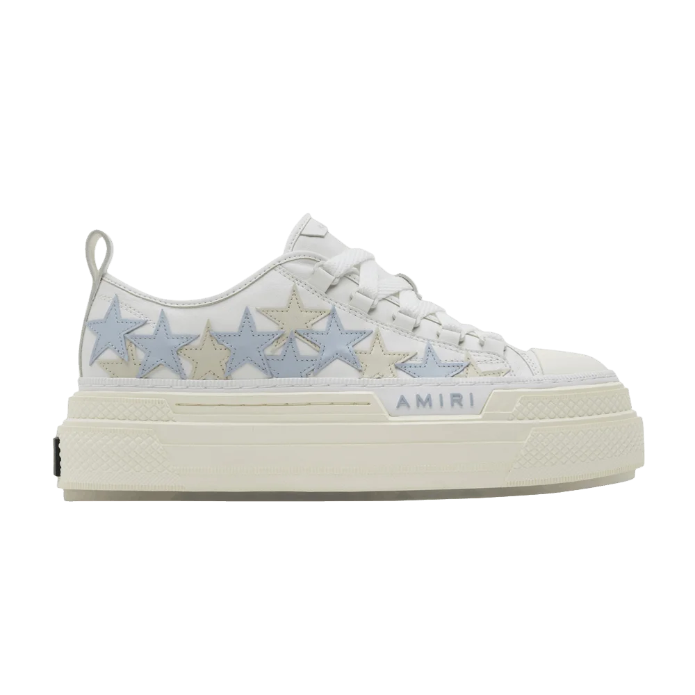 Кроссовки Amiri Wmns Stars Platform Court Low 'Grey Blue'