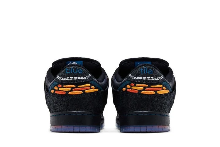 Кроссовки Bluetile x Nike SB Dunk 'Black Marina White'