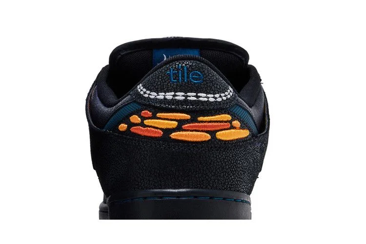 Кроссовки Bluetile x Nike SB Dunk 'Black Marina White'