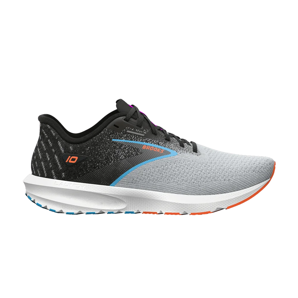 Кроссовки Brooks Launch 10 'Black Grey Orange'