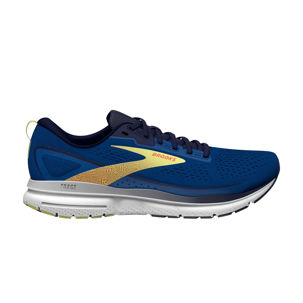 Кроссовки Brooks Trace 3 'Blue Yellow'