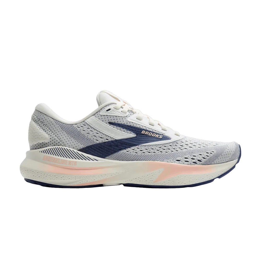 Кроссовки Brooks Wmns Adrenaline GTS 24 'Grey Blue Ribbon Peach'