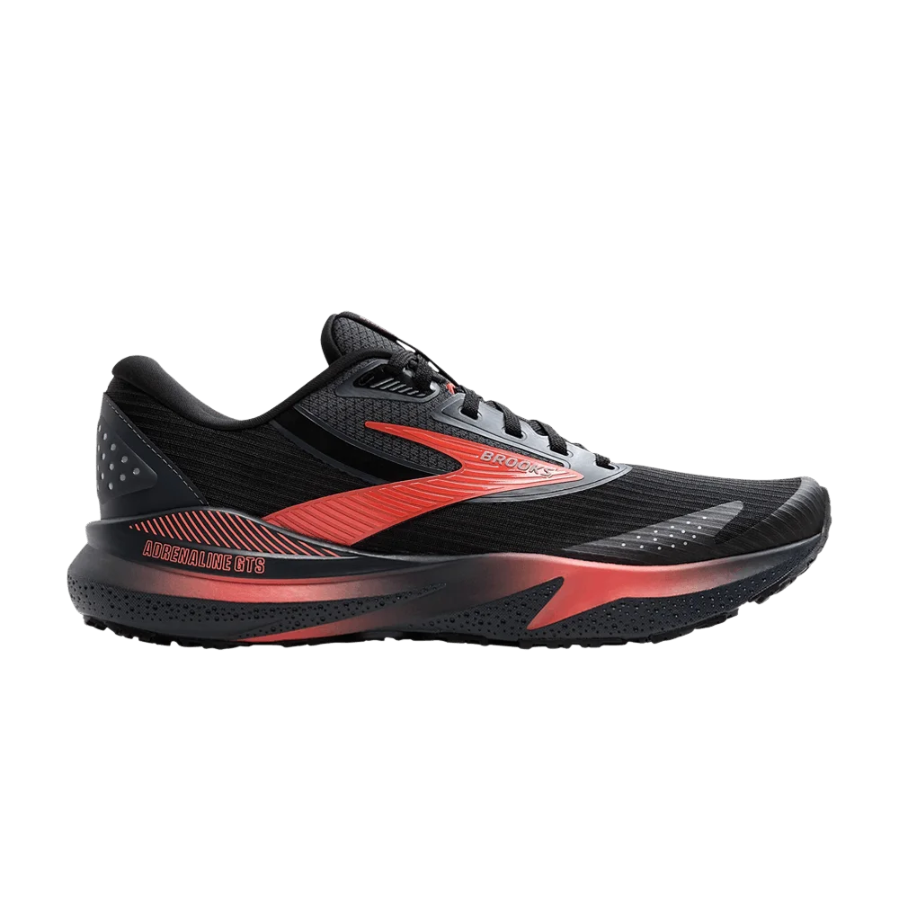 Кроссовки Brooks Wmns Adrenaline GTS 24 Weatherized 'Black Hot Coral'