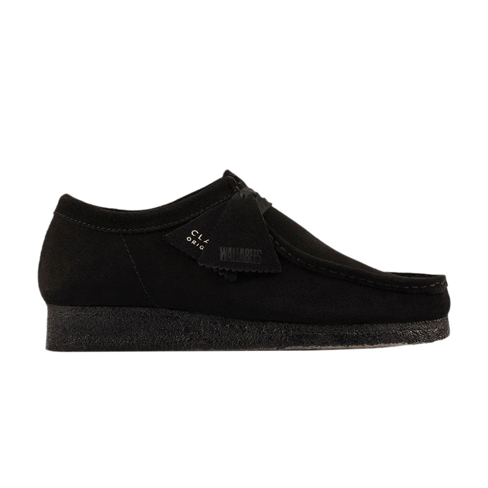 Кроссовки Clarks Originals Wmns Wallabee 'Black Suede'