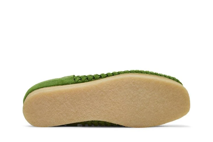 Кроссовки Clarks Supreme x Woven Wallabee 'Green'