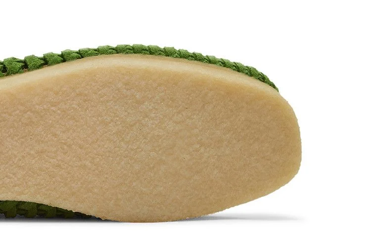 Кроссовки Clarks Supreme x Woven Wallabee 'Green'