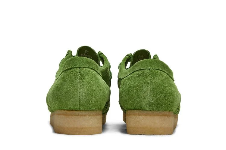 Кроссовки Clarks Supreme x Woven Wallabee 'Green'