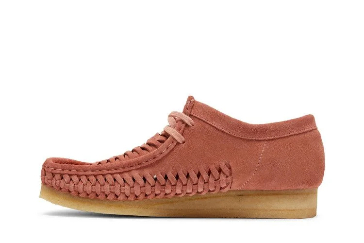 Кроссовки Clarks Supreme x Woven Wallabee 'Pink'