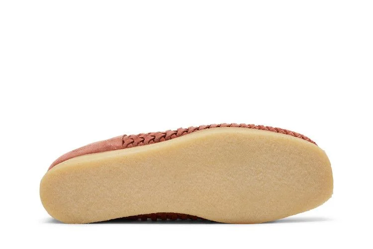 Кроссовки Clarks Supreme x Woven Wallabee 'Pink'