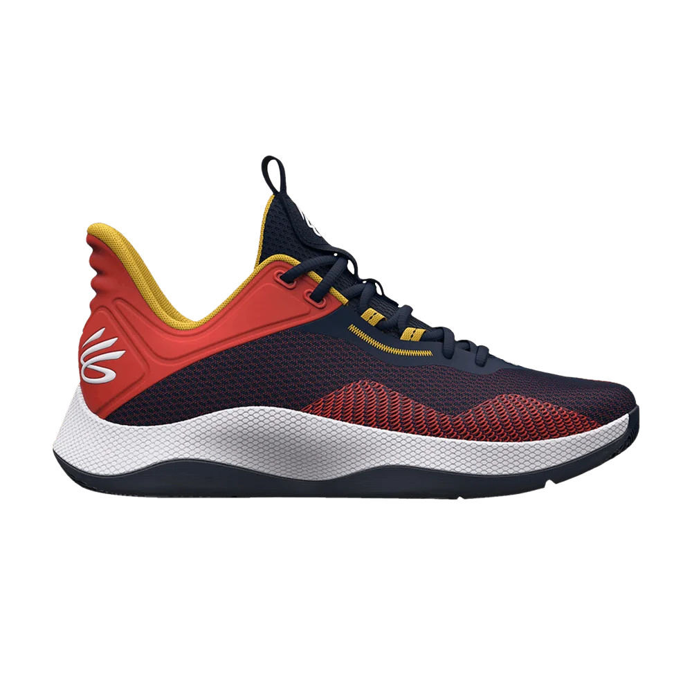 Кроссовки Curry Brand Curry HOVR Splash 'Midnight Navy Orange'