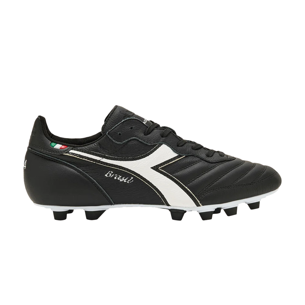 Кроссовки Diadora Brasil Made in Italy OG LT+ MDPU 'Black White'