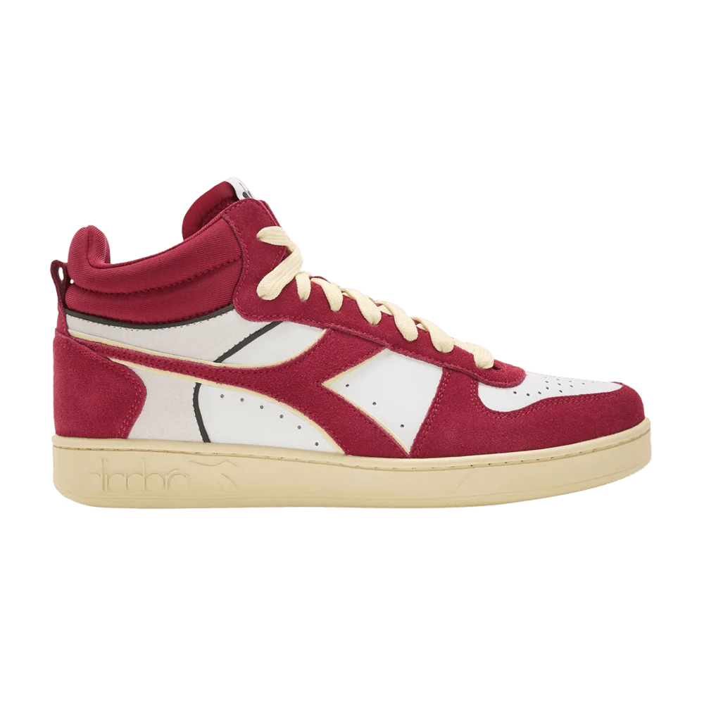 Кроссовки Diadora Magic Basket Demi Cut 'Rhubarb White'