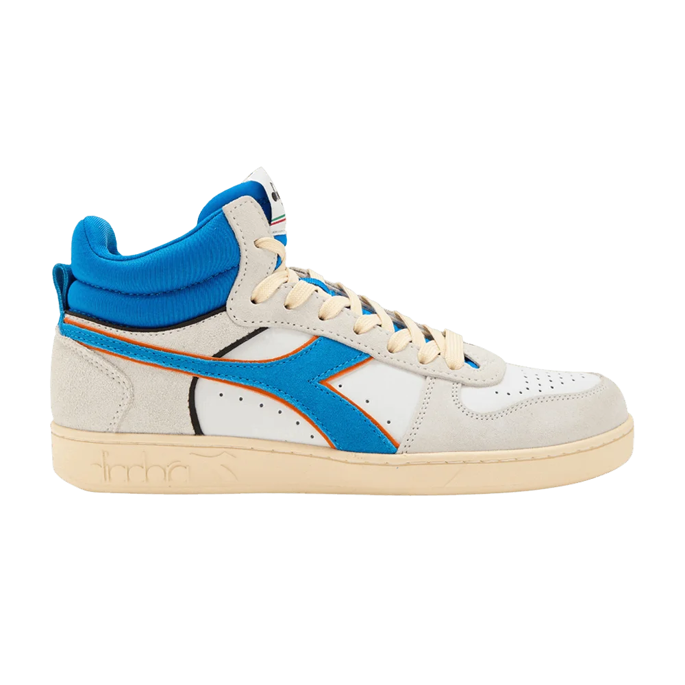 Кроссовки Diadora Magic Basket Demi Cut 'White Royal'