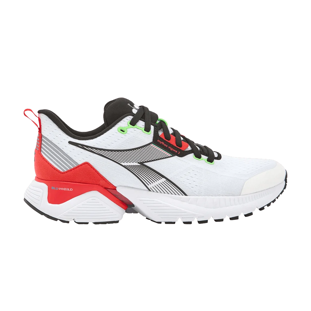 Кроссовки Diadora Mythos Blushield Vigore 2 'White Fiery Red'