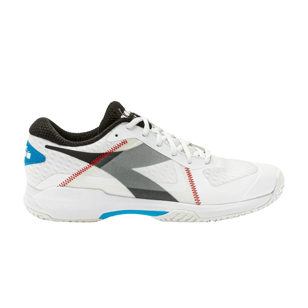 Кроссовки Diadora Trofeo AG 'White Black Blue Jewel'