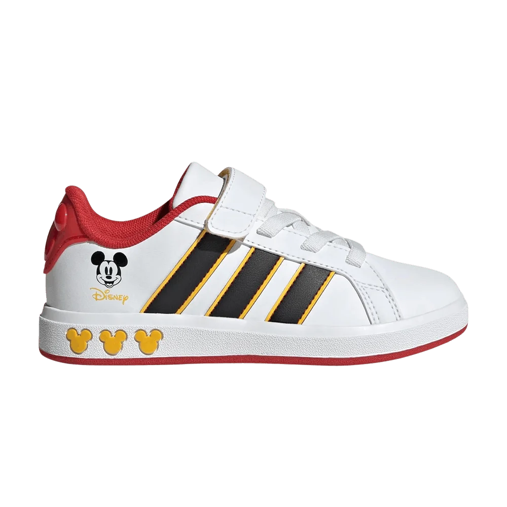 Кроссовки Disney x adidas Grand Court J 'Mickey Mouse - White'