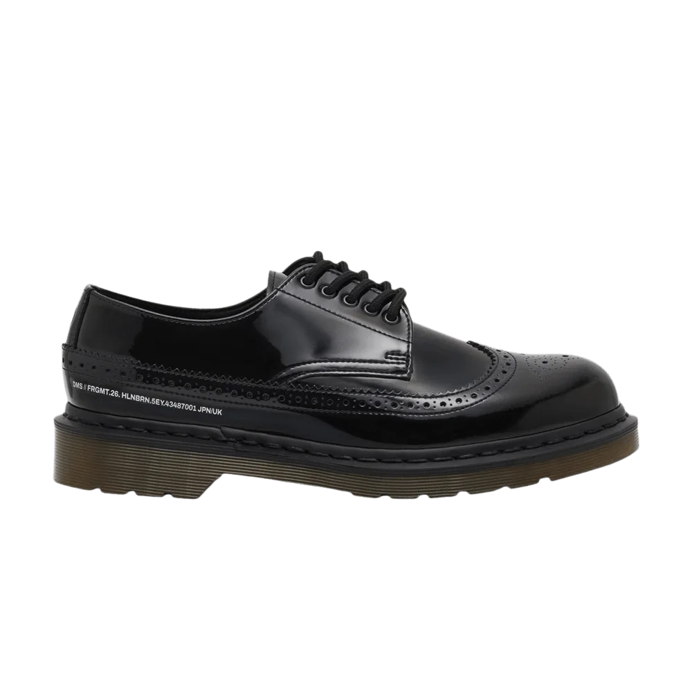 Кроссовки Fragment x Dr. Martens Hollingborn Brogue 'Black'