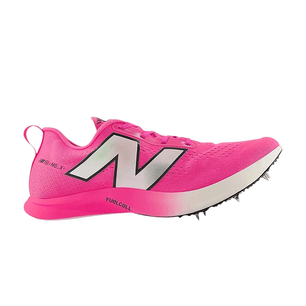 Кроссовки Gabby Thomas x New Balance Fuelcell Supercomp MD-X V3 'Pink Heat'