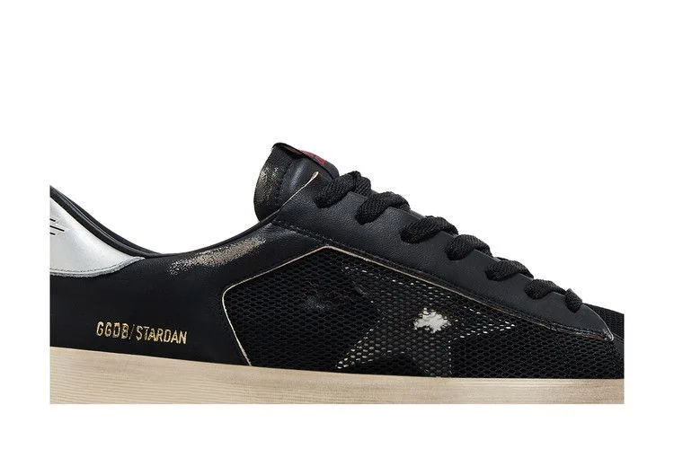 Кроссовки Golden Goose Stardan 'Black Silver'