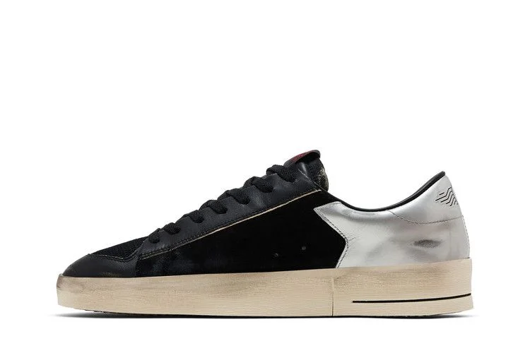 Кроссовки Golden Goose Stardan 'Black Silver'