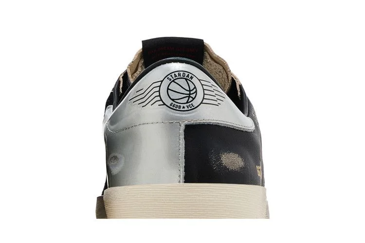 Кроссовки Golden Goose Stardan 'Black Silver'