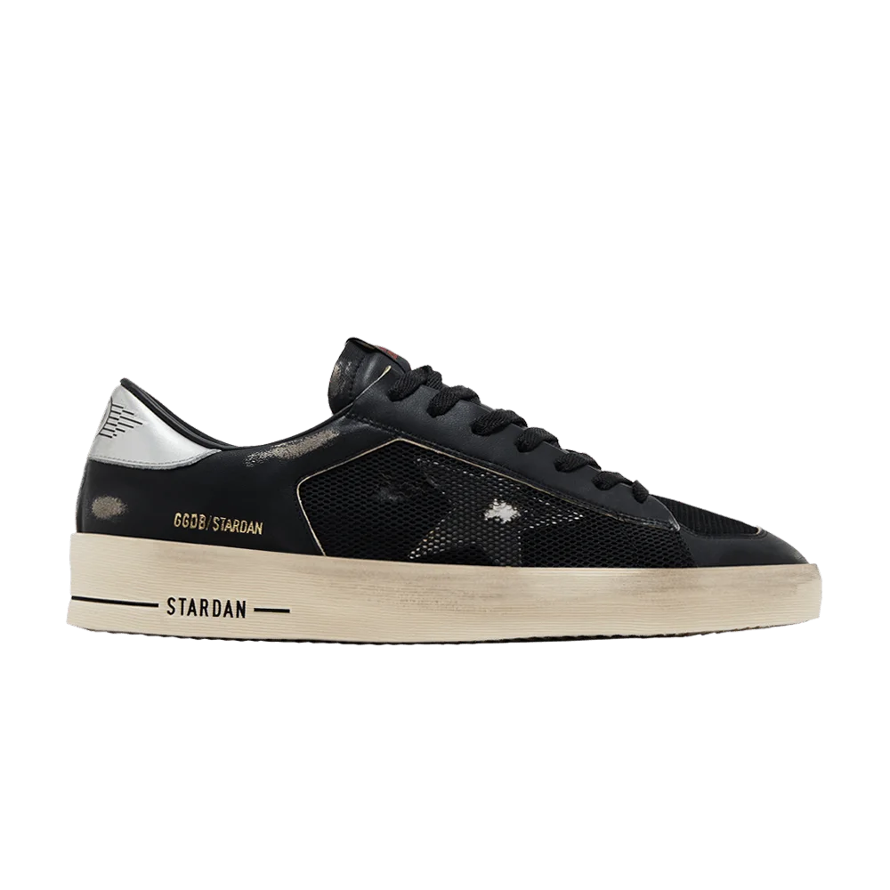 Кроссовки Golden Goose Stardan 'Black Silver'