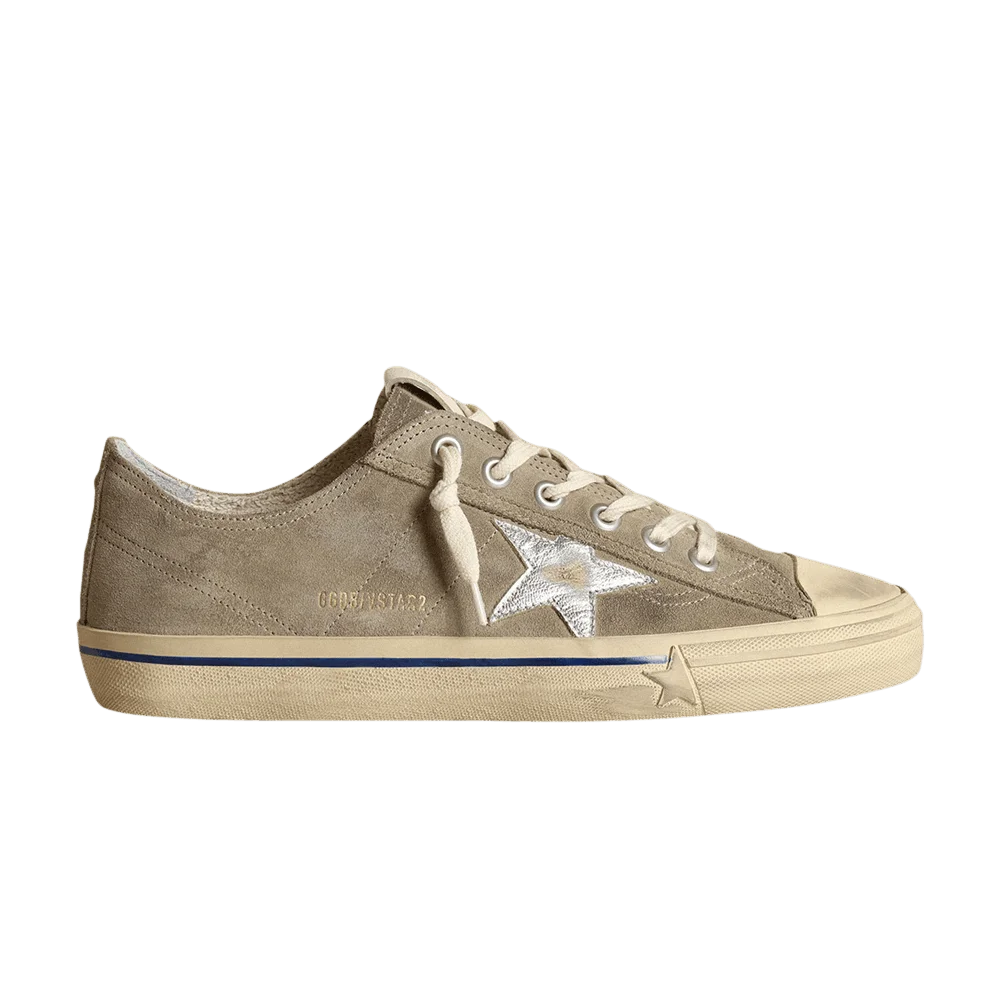 Кроссовки Golden Goose V-Star 'Dove Grey Silver Metallic'