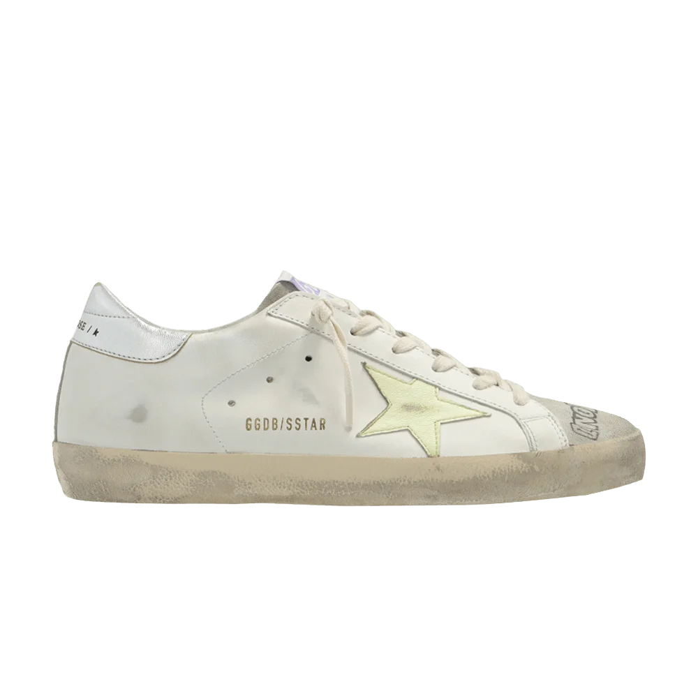 Кроссовки Golden Goose Wmns Superstar 'White Yellow'