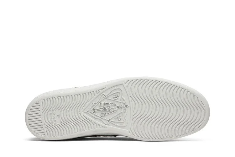 Кроссовки Gucci Ace Embroidered 'Silver Dragon'