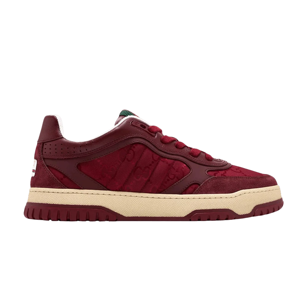 Кроссовки Gucci Re-Web 'Burgundy Red'