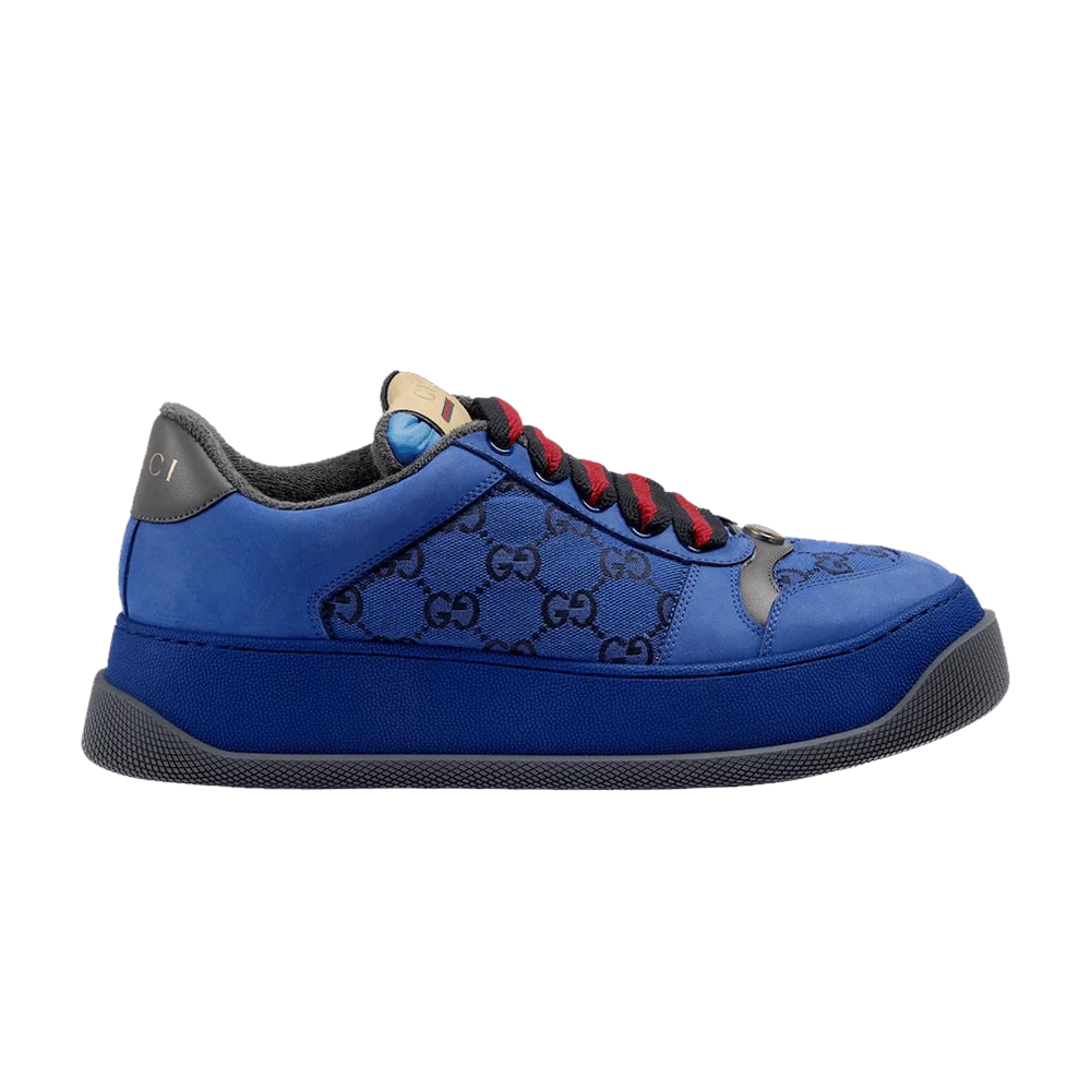 Кроссовки Gucci Screener Sneaker 'GG Monogram - Imperial Blue'