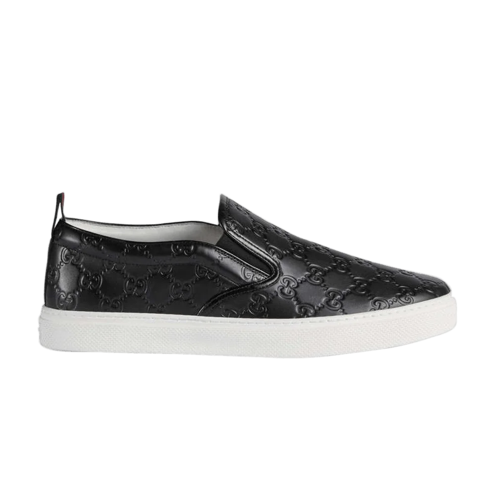 Кроссовки Gucci Signature Slip-On Sneaker