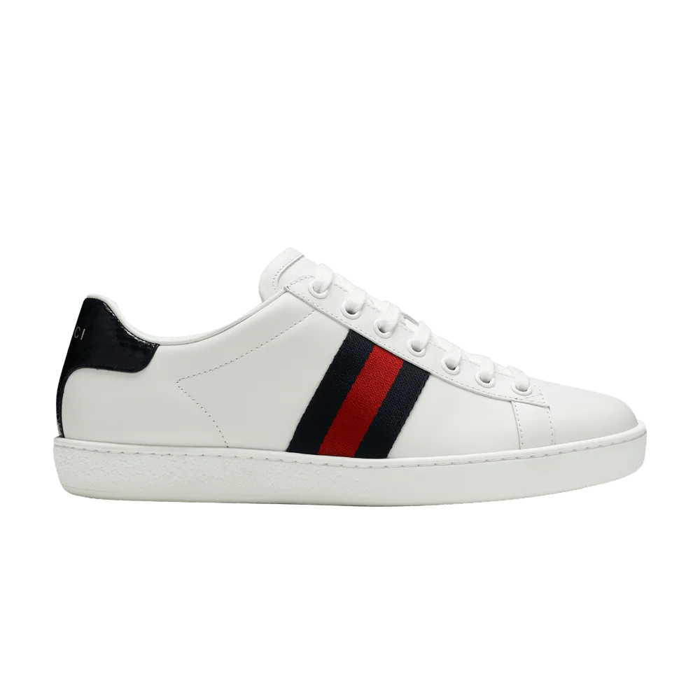 Кроссовки Gucci Wmns Ace 'White Blue Red'
