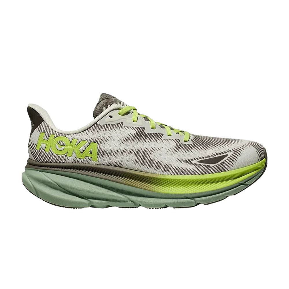 Кроссовки HOKA Clifton 9 GORE-TEX 'Slate Aloe Vera'