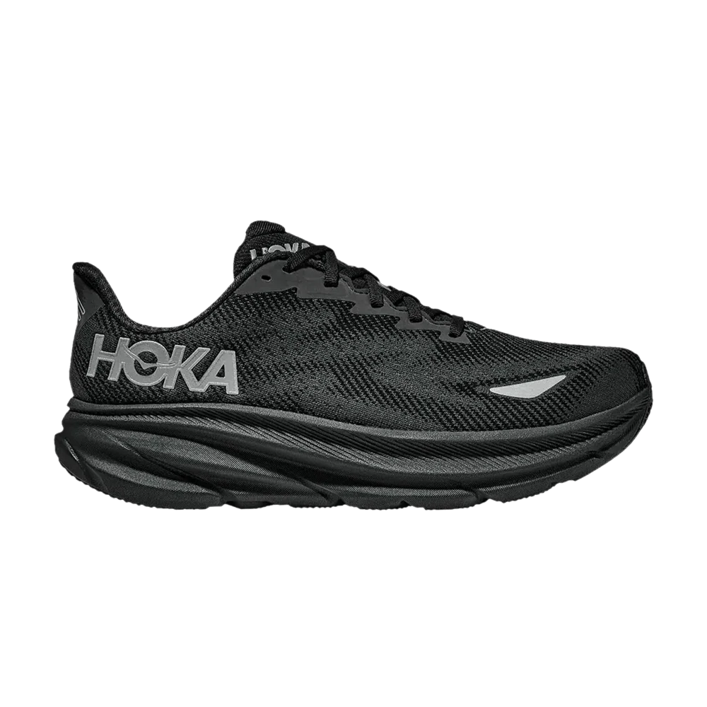 Кроссовки HOKA Wmns Clifton 9 GORE-TEX 'Triple Black' 2024
