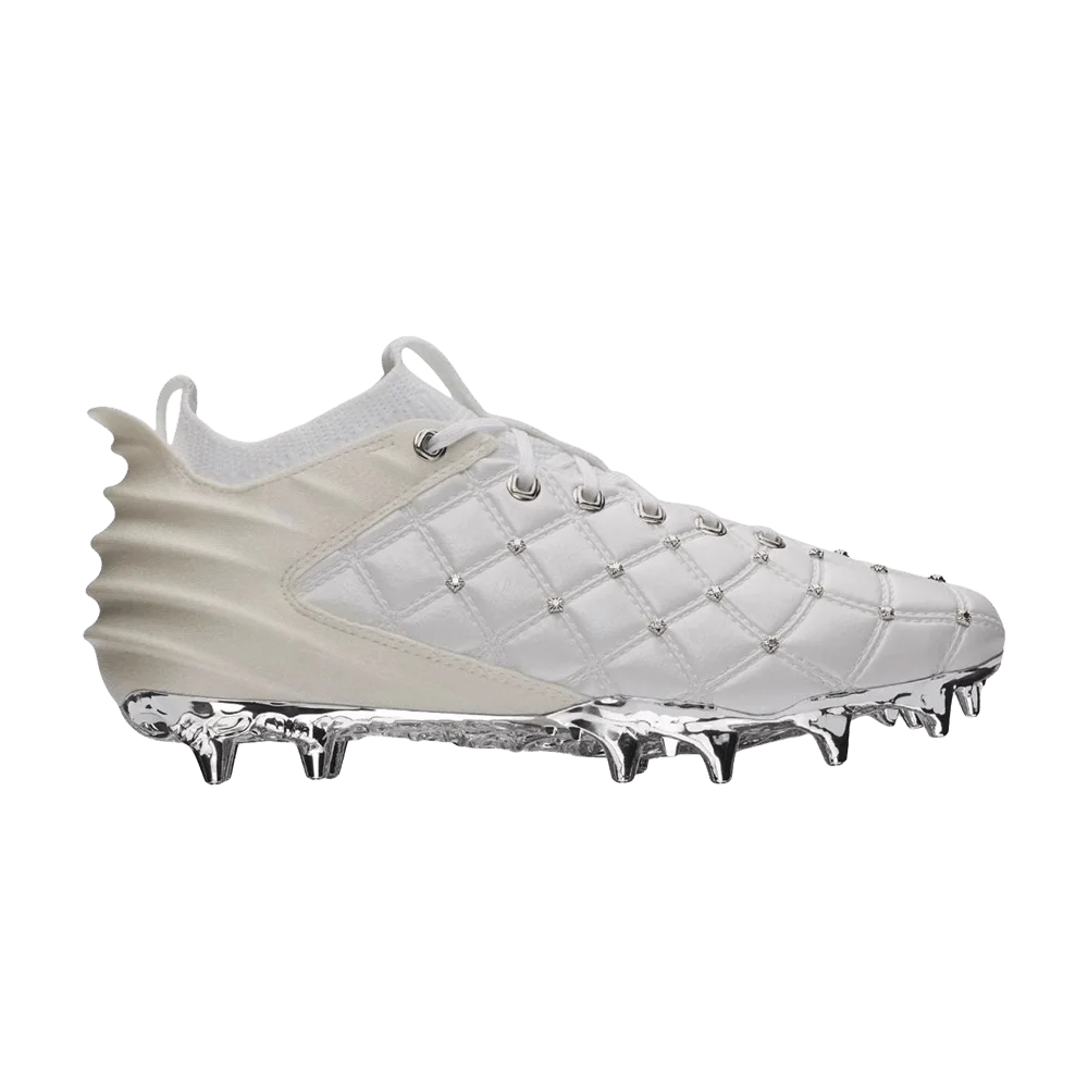 Кроссовки Justin Jefferson x Under Armour Blur 2.0 MC Chrome 18 'White Metallic Silver'
