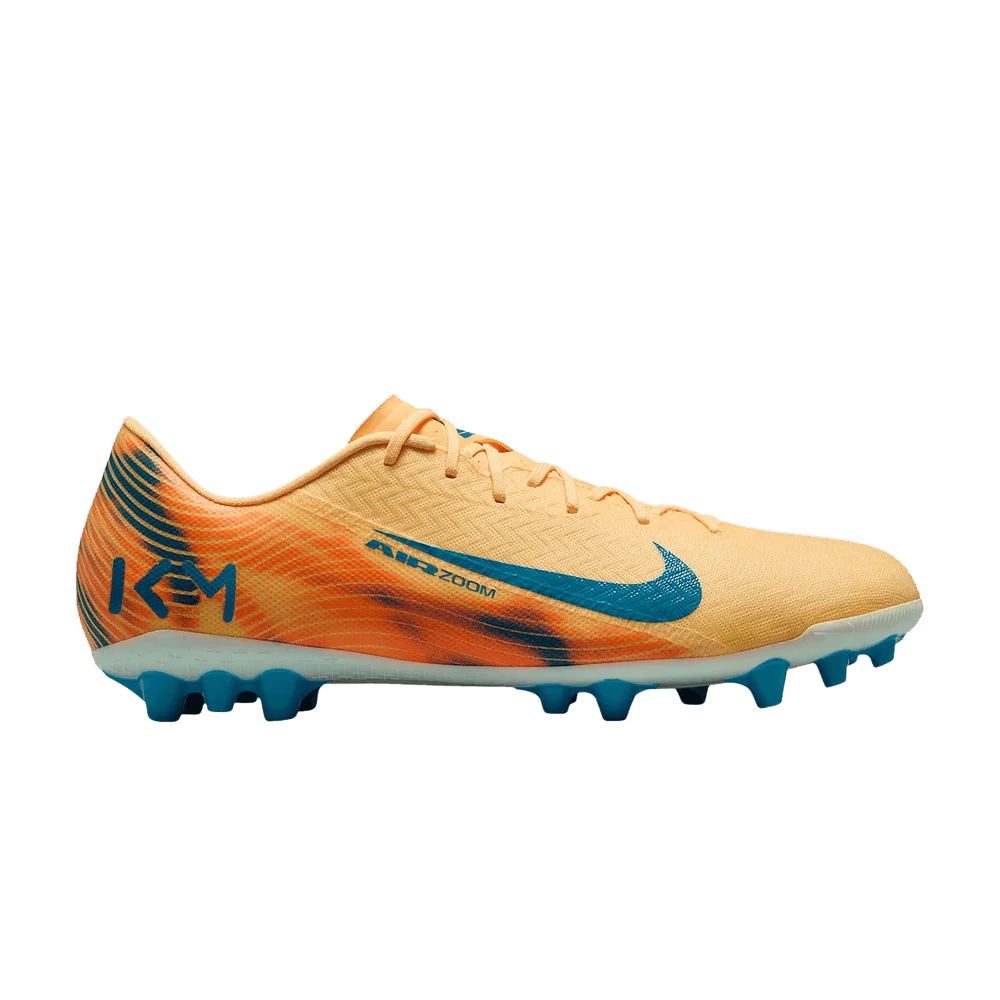 Кроссовки Kylian Mbappé x Nike Mercurial Vapor 16 Academy 'Melon Tint/Igloo/Neo Turquoise'