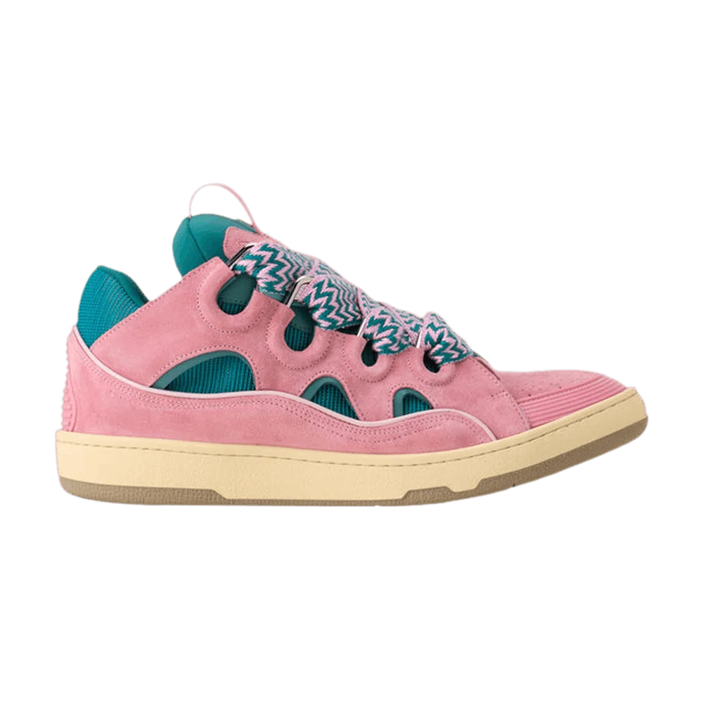 Кроссовки Lanvin Curb Sneaker 'Green Pink'